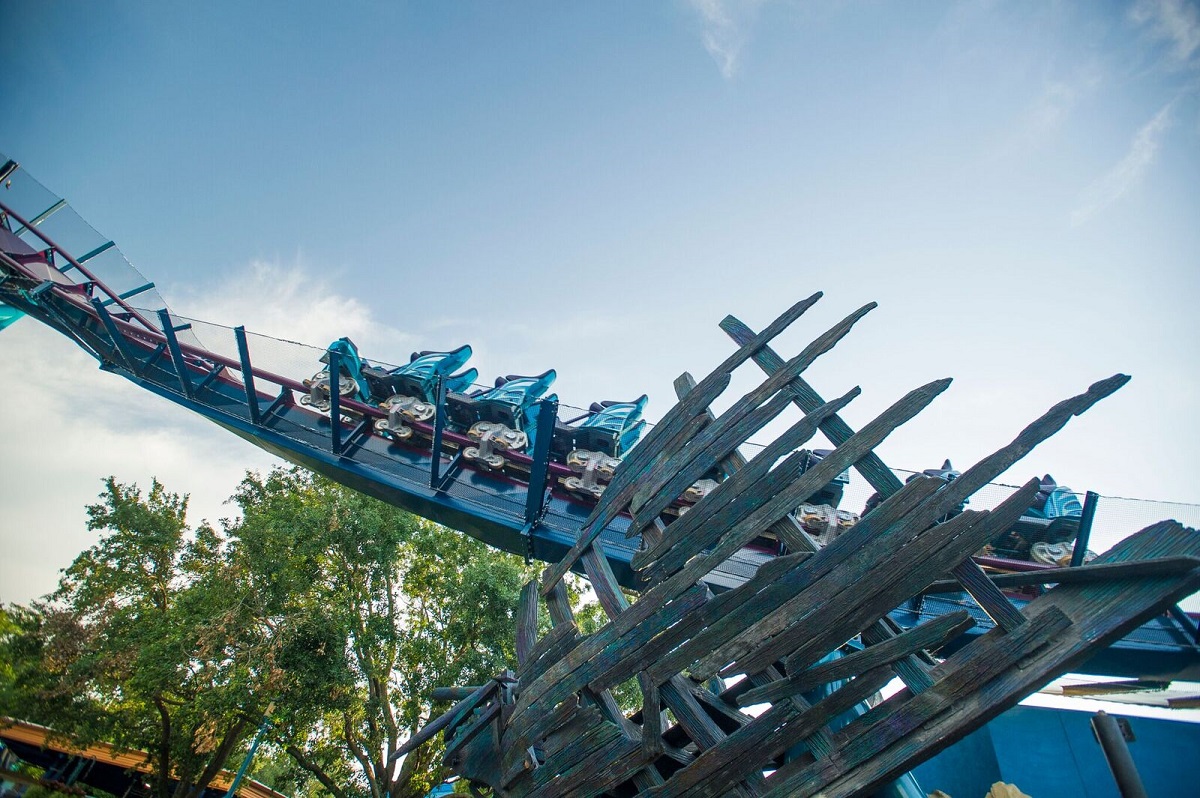 SeaWorld's new shark-themed coaster opening in June