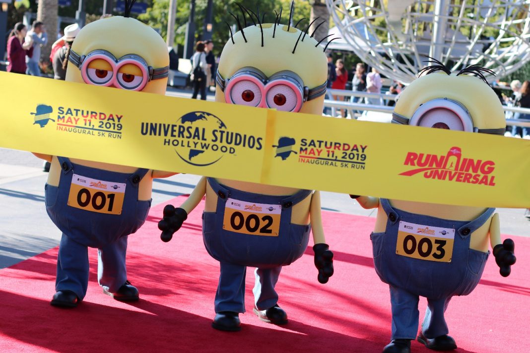 Training for Running Universal at Universal Studios Hollywood Inside