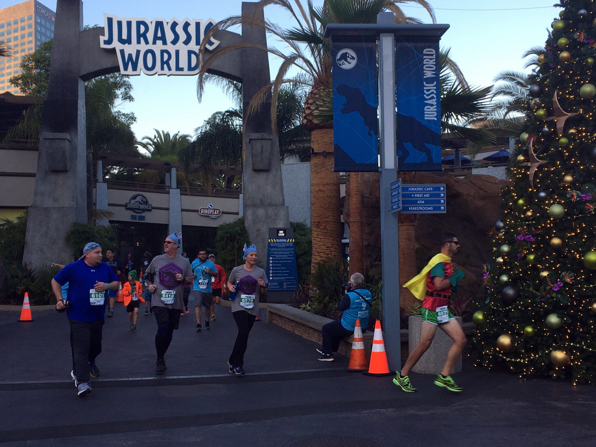 Running Universal holds Jurassic World Run at Universal Studios