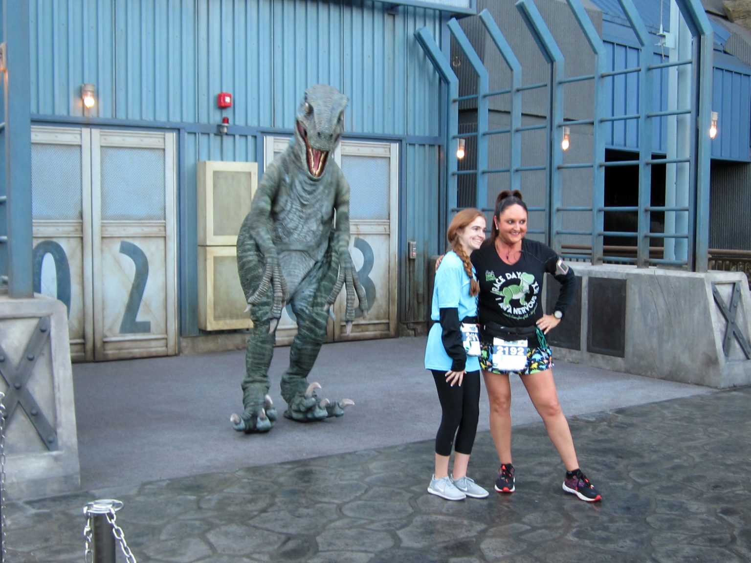 Running Universal holds Jurassic World Run at Universal Studios